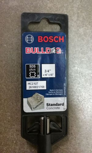 Bosch hc2127 3/4&#034; x 16&#034; x 18&#034; sds plus shank drill bit germany for sale