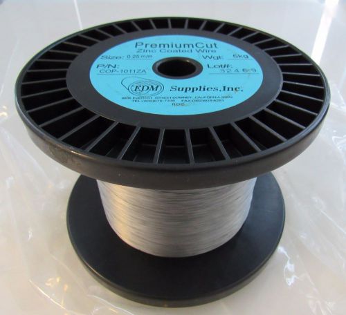 NEW - OTHER ZINC COATED EDM WIRE .25MM .010&#034; 4 LBS PREMIUM CUT COP-1011ZA