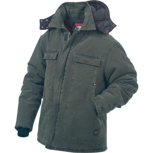 Tough Duck Washed Polyfill Parka w/Hood-S Moss #55371BMOSSS