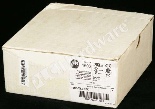 New Allen Bradley 1606-XLSRED /A 2012 Performance Redundancy Module 10-60VDC