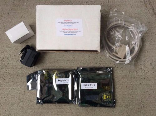 Unopened xilinx digilab rapid digital 2e &amp; i/o development boards w/ extras for sale