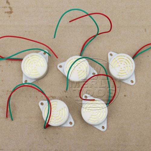 5Pcs Mini Buzzer 3V - 24V DC Continuous