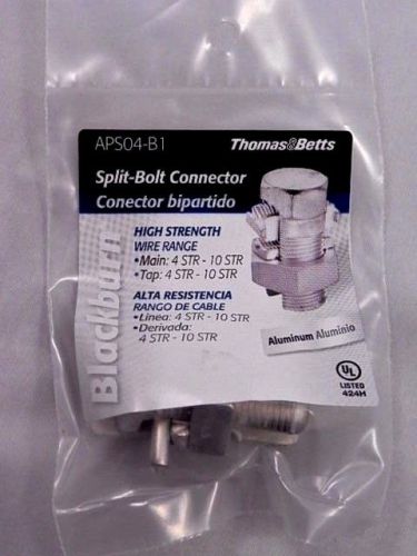 THOMAS &amp; BETTS Blackburn Split-Bolt Connector APS04-B1 Range 4 STR - 10 STR