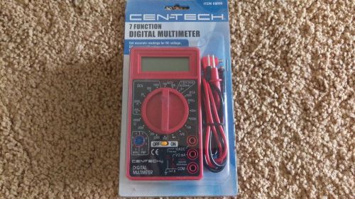 New Cen-Tech Digital Multimeter