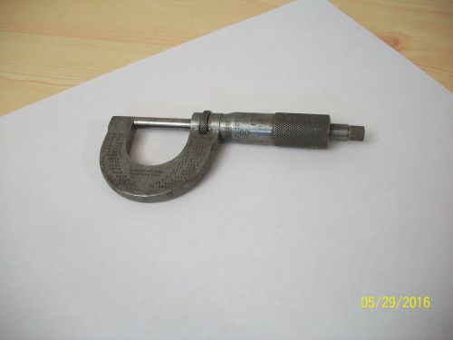 Vintage; L.S. STARRETT MICROMETER #113