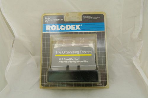 NEW ROLODEX 125 CARD PETITE ADRESS TELEPHONE FILE MODEL SB-300