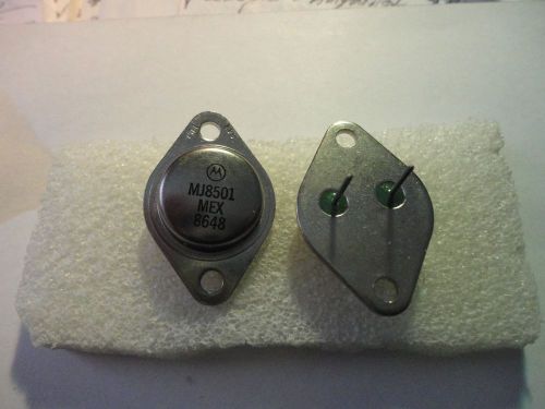 2PCS MOTOROLA MJ8501 TO-3 NPN SILICON TRANSISTOR