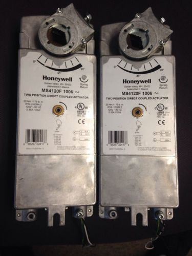 Honeywell actuator ms4120f 1006 smoke damper actuators for sale