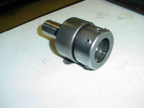 BEAUTIFUL B &amp; S # 22 BB 1 1/2&#034; ROUND ADJ DIE HOLDER FOR HAND SCREW MACHINES