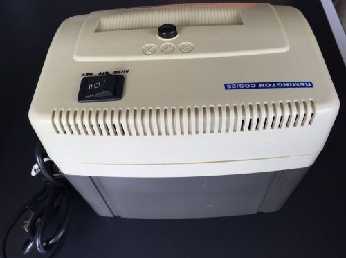 REMINGTON CCS/25 PAPER SHREDDER. FREE SHIPPING!