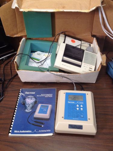 Earscan ES-TAM Tympanometer/ Audiometer Combo With DPU-411 Thermal Printer ES-TM