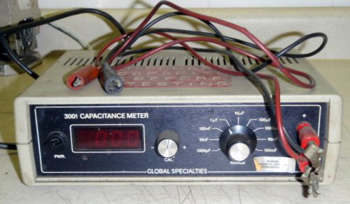 Global Specialties Corporation 3001 Capacitance Meter _ 3OO1