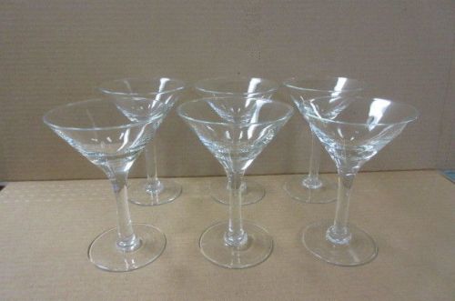 MARTINI GLASS (6 PACK) ANCHOR ASHBURY 4.5 OZ. HO37524  NEW