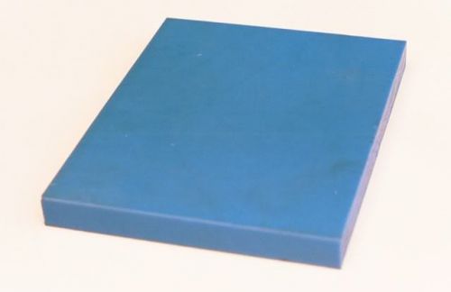 Nylon 6 nylon 901 blue sheet 1&#039;&#039; x 2.875&#039;&#039; x 23.375&#039;&#039;made in usa cnc (2.7ce) for sale