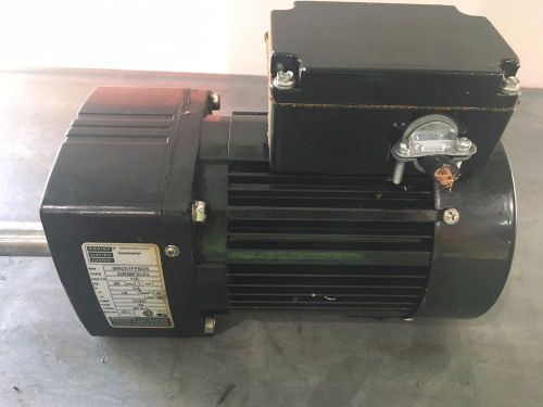 Bodine Electric Motor Gearmotor Type 42R5BFSI-E3 1/6 HP