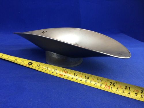 STAINLESS STEEL WEIGHING SCOOP 13-1/2&#034; X 7-1/2&#034; X 2-1/2&#034;Deep, FOOTED