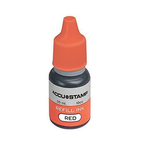 Accustamp accustamp ink refill for pre-ink stamps, red (090683) for sale