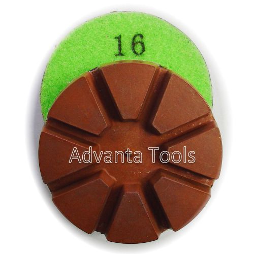 3” Metal Bond Diamond Polishing Pad for Concrete Floor – 16 Grit