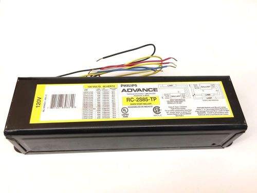 Philips ADVANCE RC-2S85-TP Rapid Start Ballast 120V