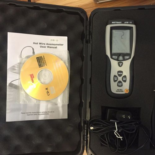 Metravi AVM-10 Hot Wire Anemometer - Digital