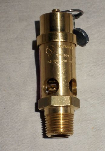 R. conrader srv 530 safety valve 1/2&#034; mnpt 160 psi for sale