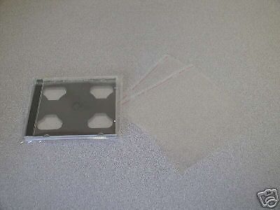 1000 SINGLE OR DOUBLE CD CASE SLEEVE W/ SEAL - JS80