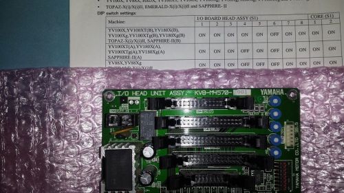 Yamaha TOPAZ Assembleon KV8M4570001 Head I/O Board