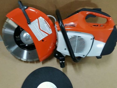 NEW Stihl TS420 Cut Off Saw 14&#034;  with new  Diamond Blade