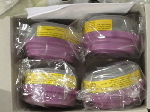 4 NEW SEALED  Sperian 1053 Mask Respirator Cartridges &amp; Filters OV/AG/P100