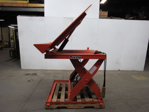 Presto Lee Eng - X4WT36-20 Lift and Tilt Table 2000Lb. Cap 460V