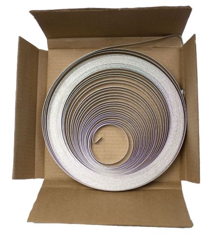 Allfasteners 201 Stainless Steel Band 1/2x100ft Roll Banding Strap .030 Domestic