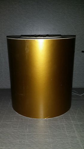 6&#034; X 50yd GOLD 6yr Cal vinyl