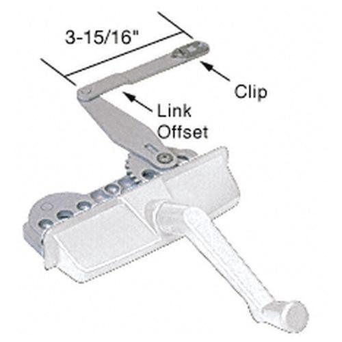 Crl white right hand &#034;entrygard&#034; dyad casement window operator ep23038 for sale