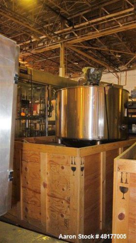 Used-Walker 200 Gallon Stainless Steel Kettle, Model Multi Mixer, SN DPG-38935-2