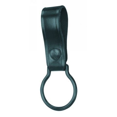 Gould &amp; Goodrich B493D Leather Flashlight Holder Plain Black Holds D Cell