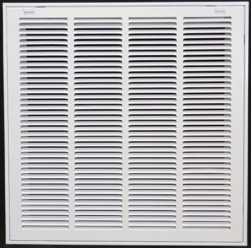 HVAC Premium 20&#034; x 20&#034; RETURN FILTER GRILLE - Easy Air FLow - Flat Stamped Face