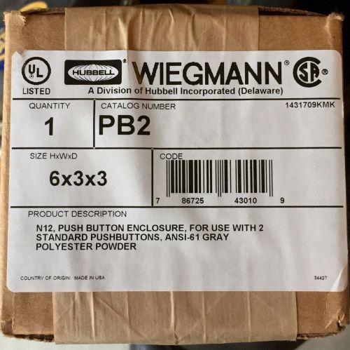 Wiegmann pb2 enclosures for sale