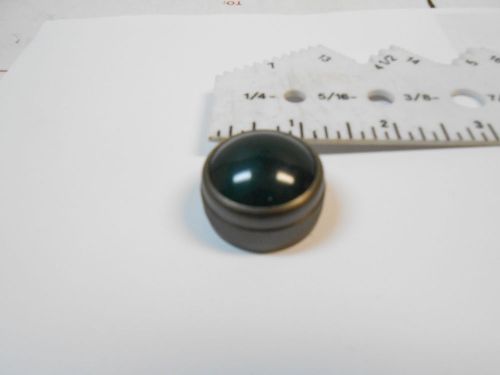 LC21GD1 GREEN LENS LENTH .81/DIA .94/THREAD 27PER/THREAD DIA 1&#034; NEW OLD STOCK