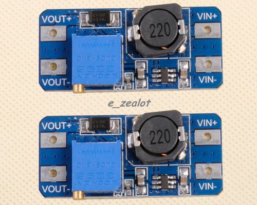 2pcs mt3608 dc-dc step up power apply module booster power module 36 * 17 * 14mm for sale