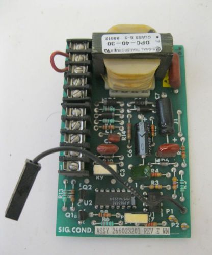 Fincor emerson signal conditioner board 2660232-01 for sale