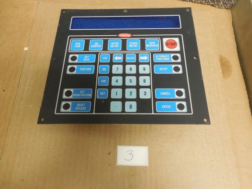 DOBOY OPERATOR INTERFACE KEYPAD PANEL 106659