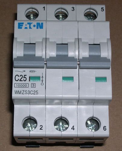 EATON, 25A, 3-POLE CIRCUIT BREAKER, WMZS3C25