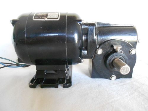 Bodine Right Angle Gear Head Motor 1/50 HP