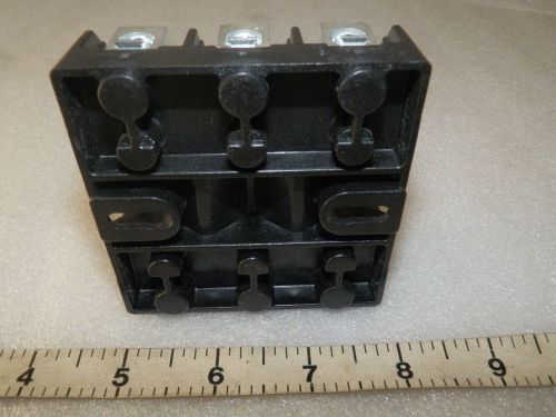 600 VAC 2P / 6P secondry Power Distribution Block 310 A Buss 16323-2 ((Q7))