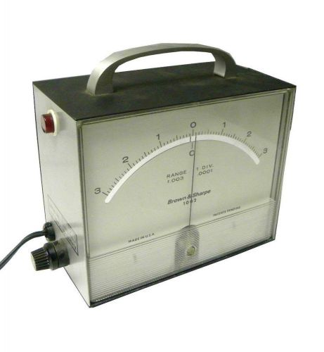 BROWN &amp; SHARPE 1002 INDICATOR METER WITH GAUGE