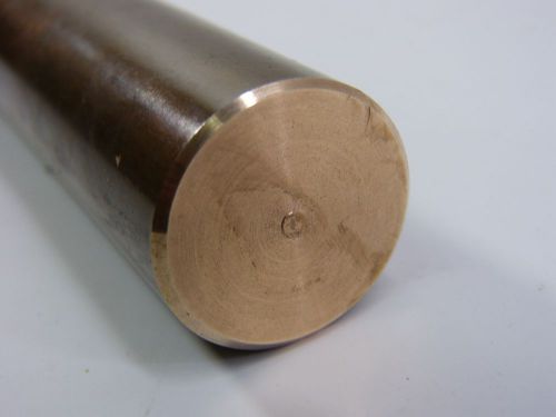 BRONZE ROUND BAR / ROD C544 1.25&#034; Diameter, 14&#034; Length