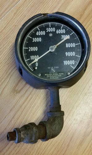 ASHCROFT WELDED STEEL TUBE DURAGAUGE NYLON 10,000 psi