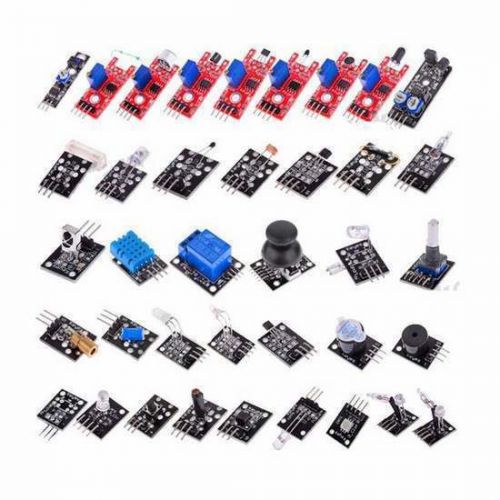 37pcs sensors module kits infrare temperature for arduino uno r3 mega2560 due for sale