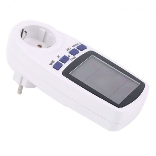 EU Plug Energy Meter Watt Volt Voltage Electricity Monitor Analyzer Power YE