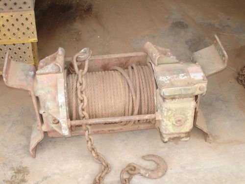 “Heavy Duty” Industrial Grade Tan Winch – No Motor Included